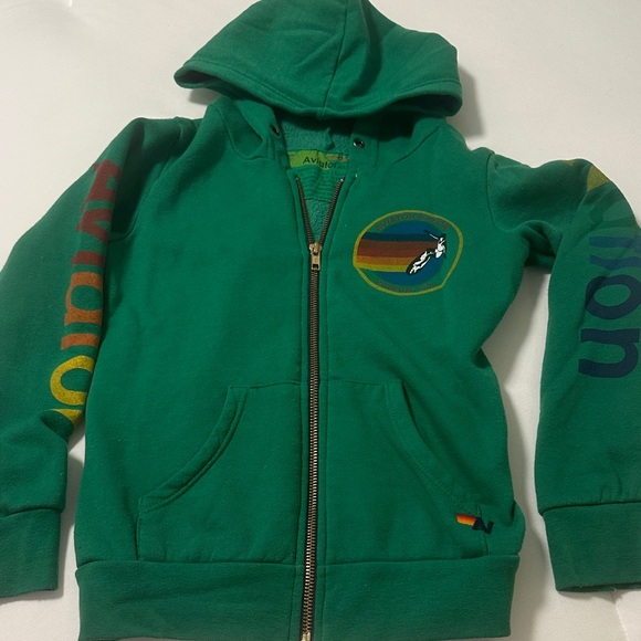 Avirex Other - Avirex Green Kids Hoodie with Colorful Logo